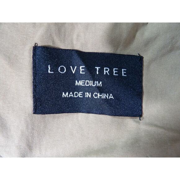 Love Tree Medium Trench Sweater Micro Suede Long Coat Open Style Lightweight Ca - Picture 6 of 10